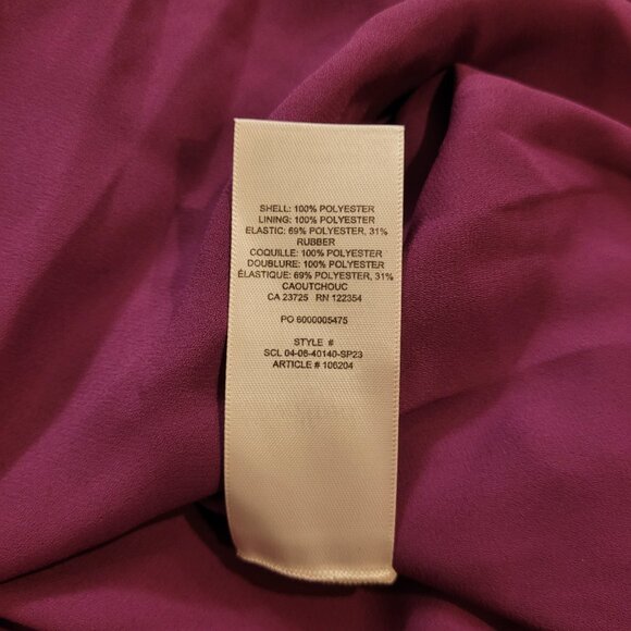 NWT WILFRED | Aritzia Tempest Chiffon Tiered Mini Dress | Sz. XS - Picture 10 of 11